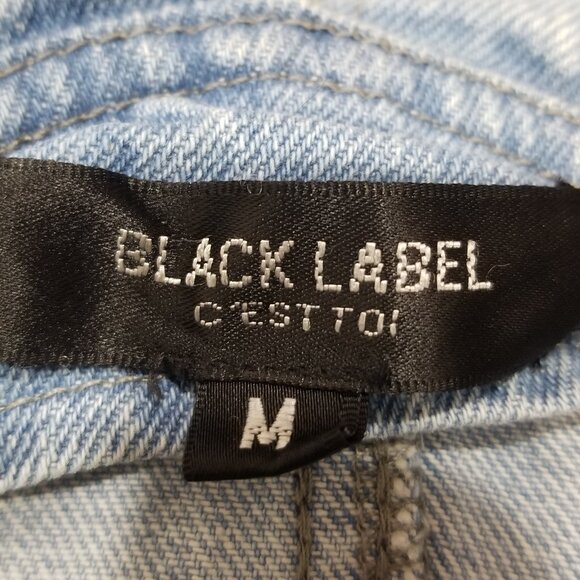 Ladies' Denim Overall Dress, Size M, EUC - Picture 11 of 13